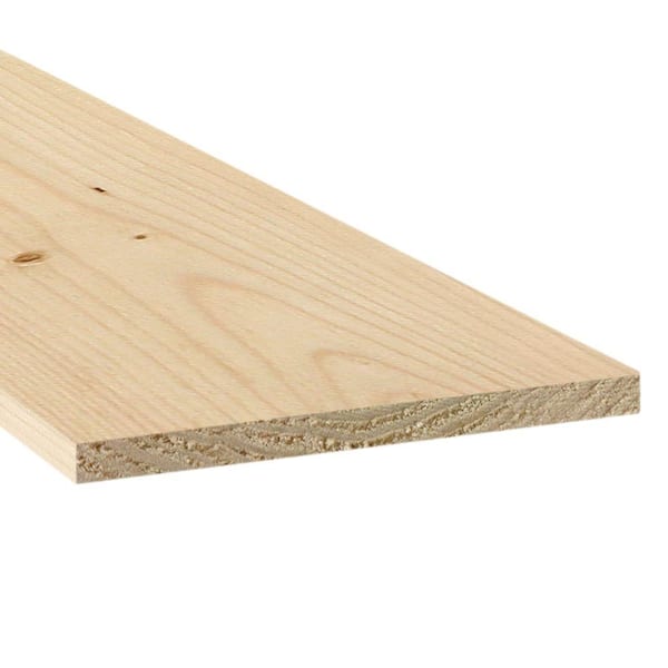 1 in. x 12 in. x 8 ft. Pine Common Board 458538 The Home Depot