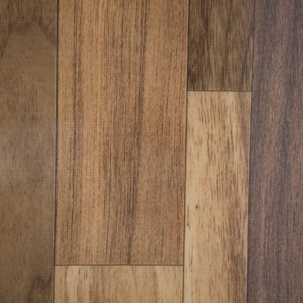 HDX Take Home Sample - Natural Walnut Vinyl Universal Flooring - 8 in. x 10 in.