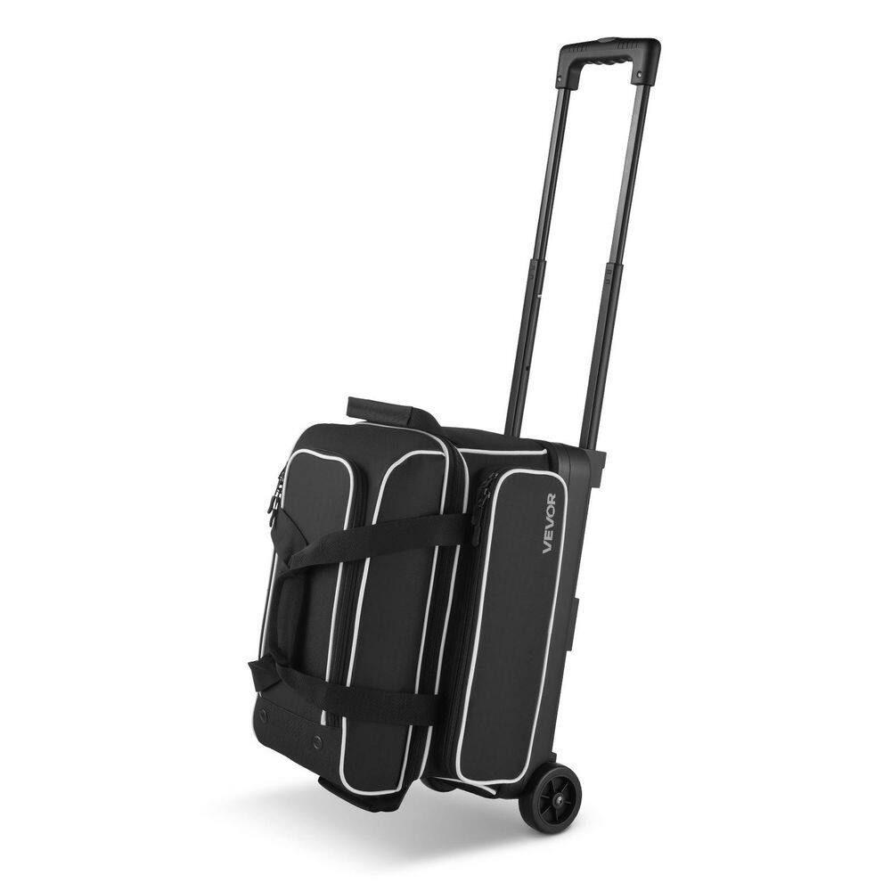 2 Ball Double Roller Bowling Bag with Wheels, Featuring a Separate Compartment for Shoes (Up To US Size 16) price history on PriceWatchPro