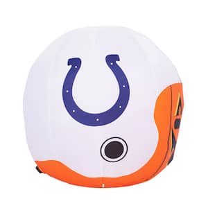 13.5 Orange and White NFL Denver Broncos LED Helmet Lamp