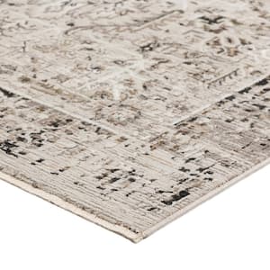 Nelson Gray 3 ft. 3 in. x 5 ft. 3 in. Vintage Area Rug