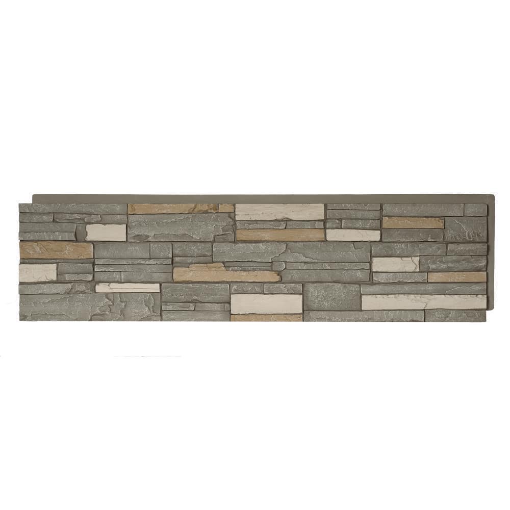 DuraKwik Stone Polyurethane Faux Stacked Stone Panels -Sierra