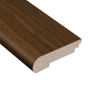Brazilian Walnut Gala 3/8 in. Thick x 3-1/2 in. Wide x 78 in. Length Stair Nose Molding