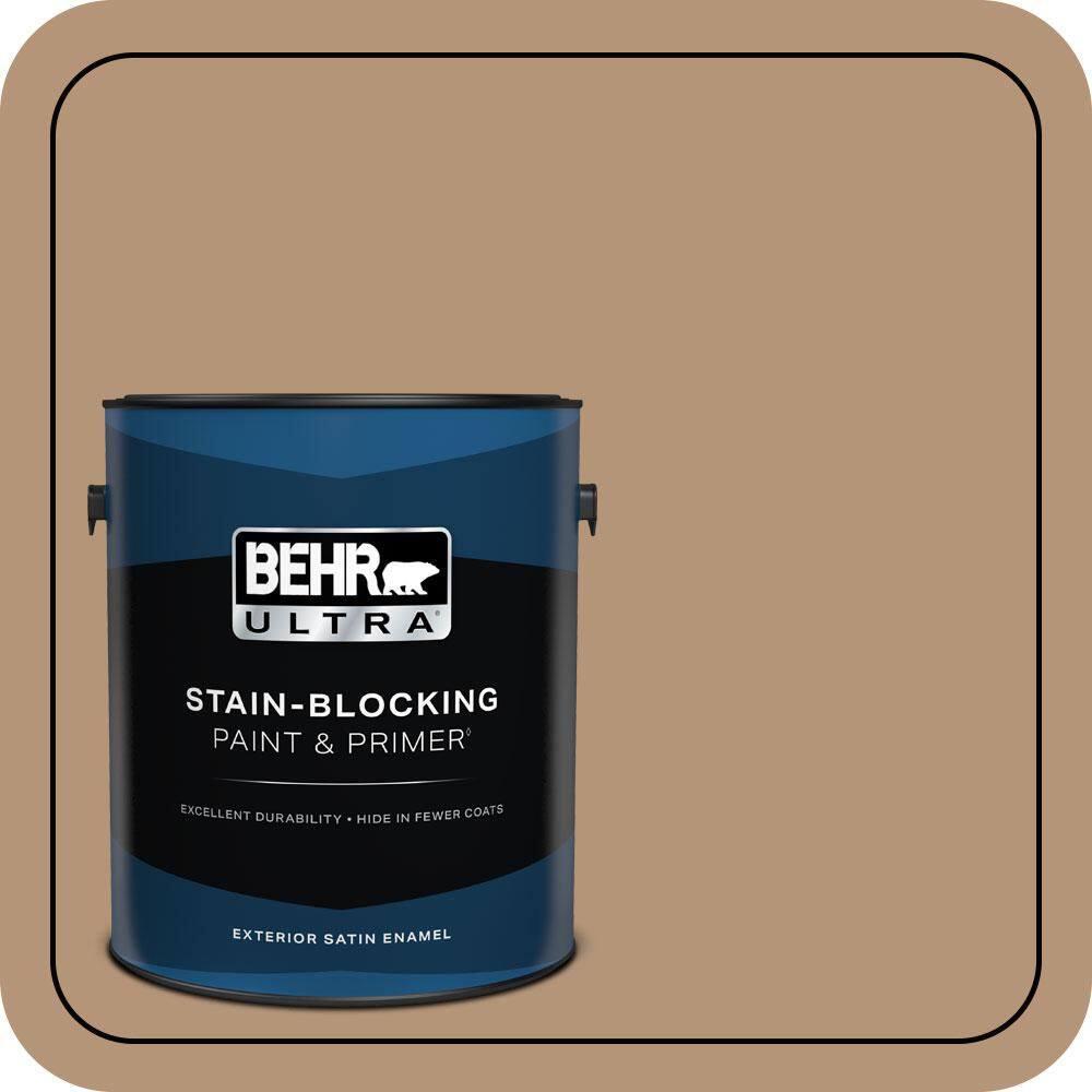 1 gal. #280F-4 Burnt Almond Satin Enamel Exterior Paint & Primer price history on PriceWatchPro