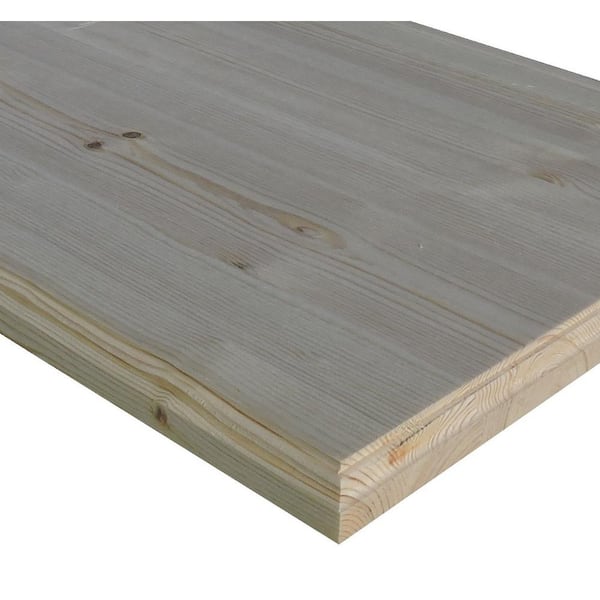 1 in. x 30 in. x 36 in. Allwood Pine Project Panel, Table Top