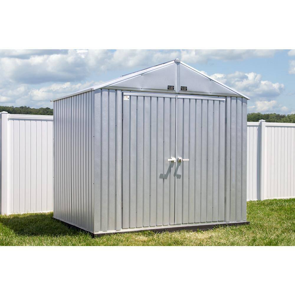 Elite 8 ft. W x 6 ft. D Galvalume Metal Premium Vented Corrosion Resistant Steel Storage Shed 46 sq. ft. price history on PriceWatchPro