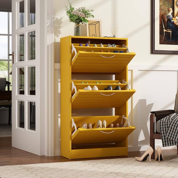 FUFU&GAGA 42.3 in. H x 22.4 in. W, Yellow Environment-Friendly