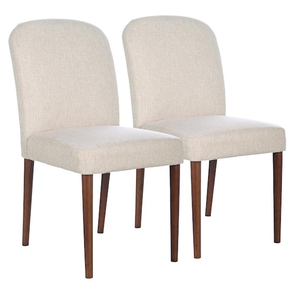Ashcroft Furniture Co Noriko Beige Fabric Upholstered