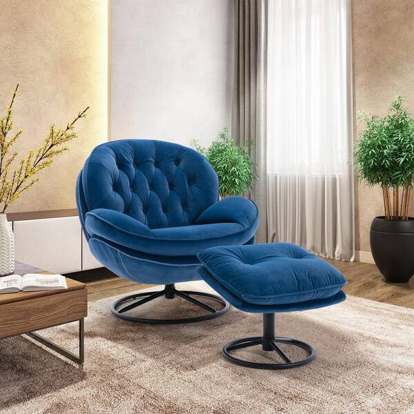 swivel lounge armchair