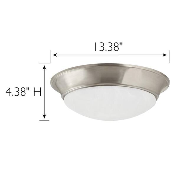 Tess 13 In Modern Integrated Led Flush, Flush Mount Ceiling Light Cover Replacement