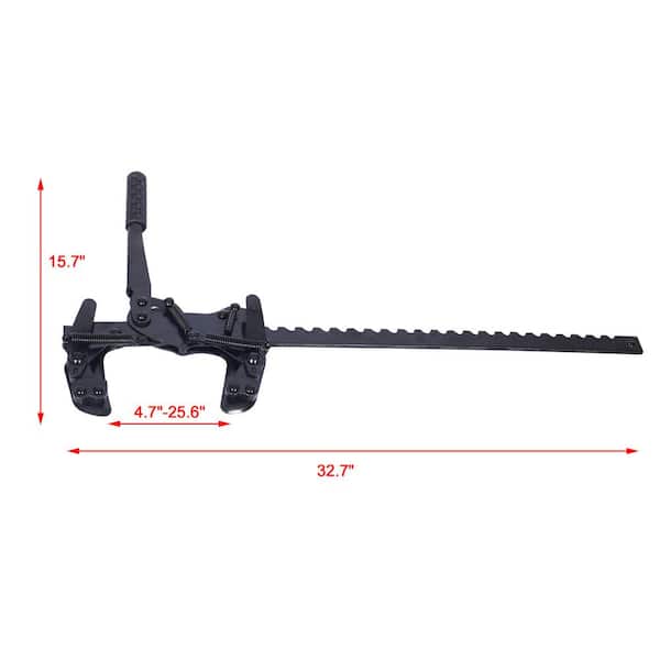 Black Steel All-Purpose Splicer Fence Stretcher