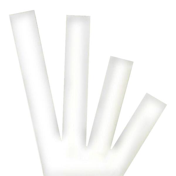Raychem 3/16 x 3 in. Heat-Shrink Tubing - White