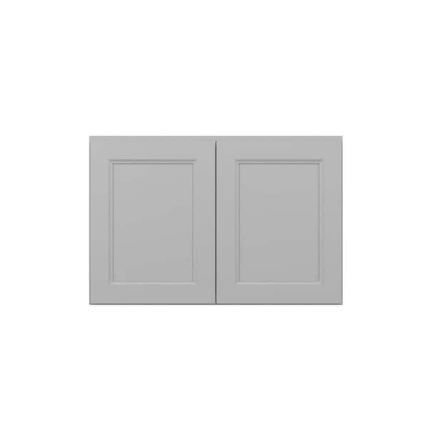 Kunal Kitchens Rockingham Recessed 36 in. W x 24 in. H x 12 in. D in Painted Stratus Plywood Assembled Wall Cabinet