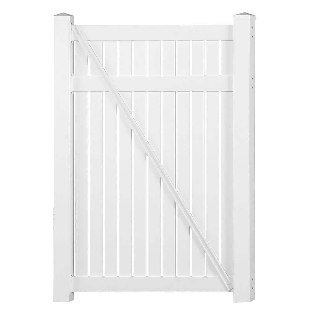 Hanover 4 ft. W x 5 ft. H White Vinyl Pool Fence Gate price history on PriceWatchPro