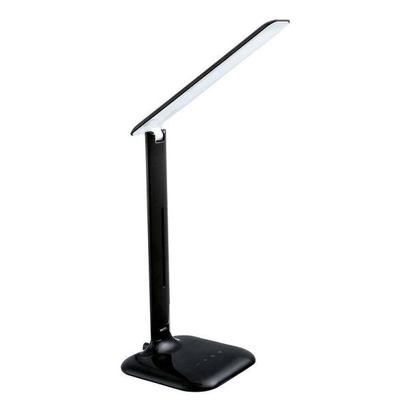 EGLO Caupo 21.6 in. Black LED Lamp