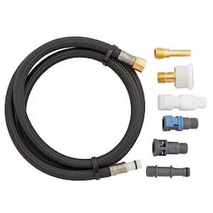 48 in. Braided Side Spray Hose