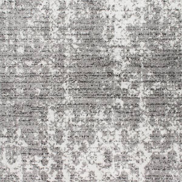 nuLOOM Deedra Misty Contemporary Gray 10 ft. Square Rug