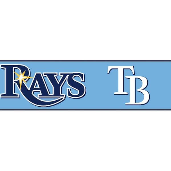 Major League Baseball Boys Will Be Boys II Tampa Bay Rays Wallpaper Border
