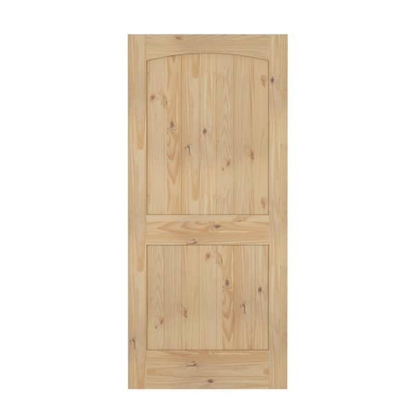 JELD-WEN 32 in. x 80 in. Colonist 6-Panel Light Gray Painted