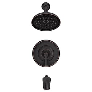 Rumson Single-Handle 1-Spray Tub and Shower Faucet with 1.8 GPM in Legacy Bronze Valve Included