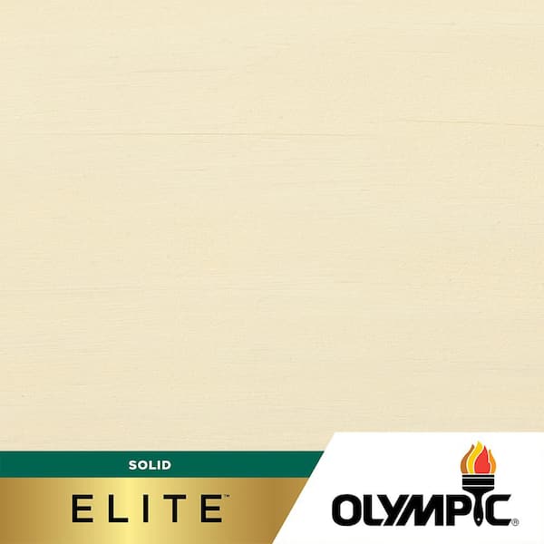Olympic Elite 8 oz. Snowflake SC-1078 Solid Advanced Exterior Stain and Sealant in One