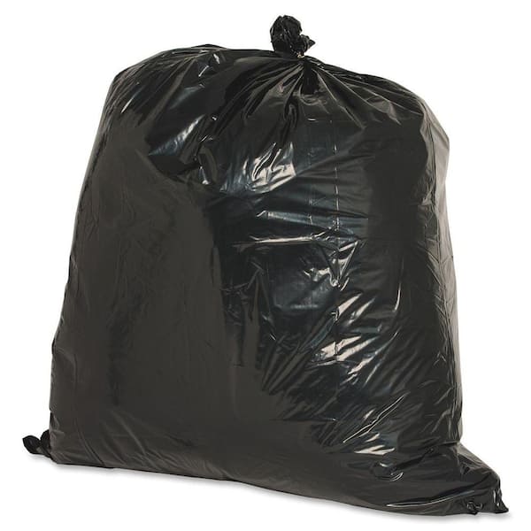 Nature Saver 33 Gal. 33 in. x 39 in. 1.65 mil Recycled Heavy-Duty Trash Liners (100/Box)