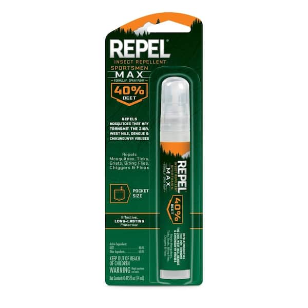 Repel Sportsmen Max Formula 0.475 oz Pen-Size Pump Insect Repellent With 40% DEET