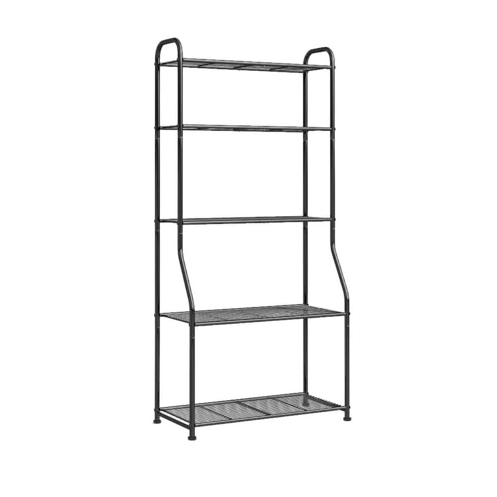 Simple Trending Plant Stand, 5-Tier Plant Shelf, Waterproof Iron Tall Plant Stand (27.5 in. W x 64 in. H) price history on PriceWatchPro