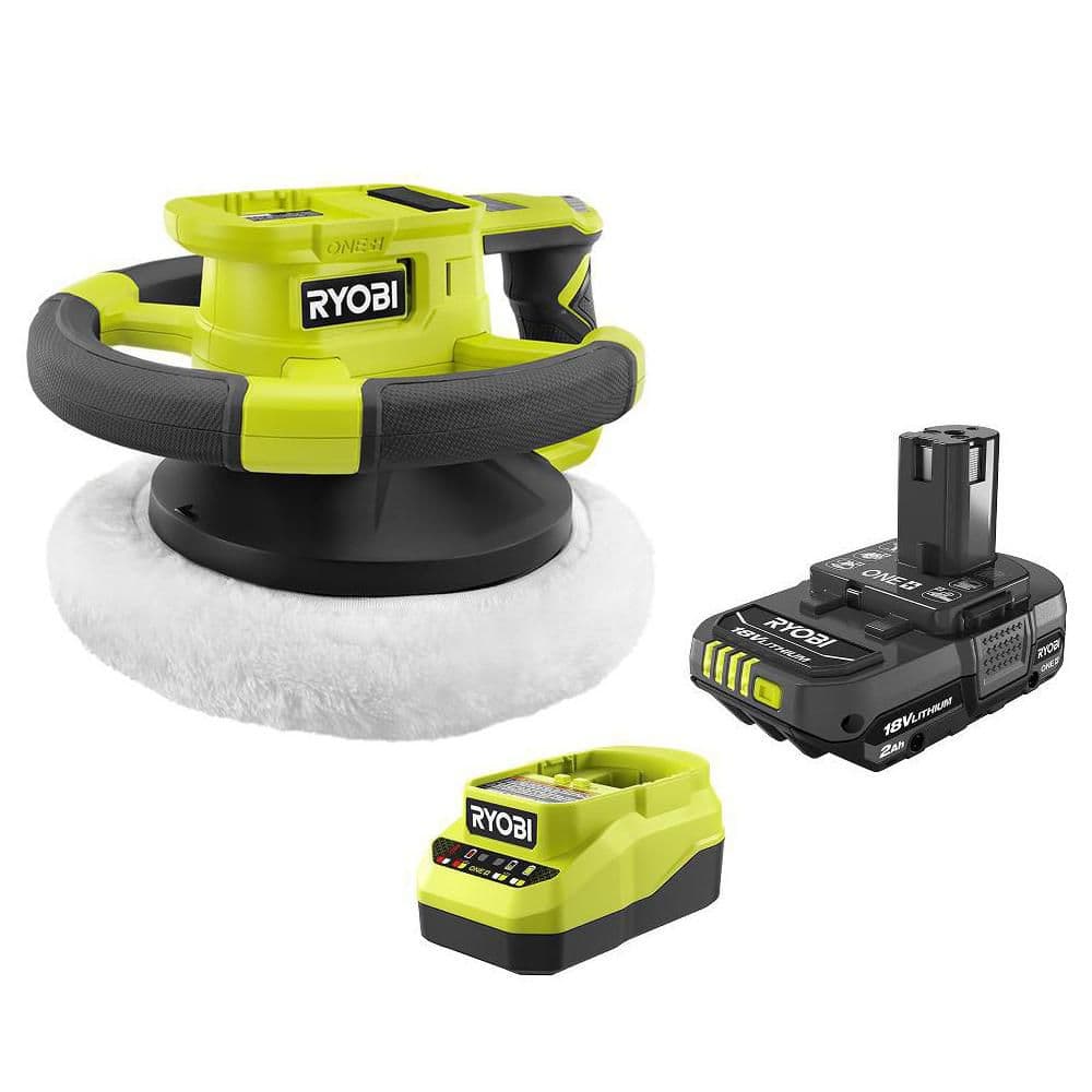 RYOBI ONE+ 18V Cordless 10 in. Variable Speed Random Orbit Buffer