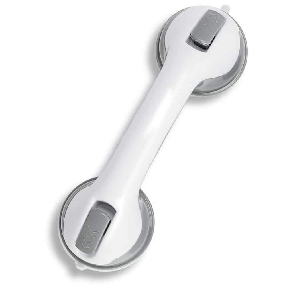 12 in. Grab Bars for Bathtubs and Showers Bath Handle with Strong Hold Suct