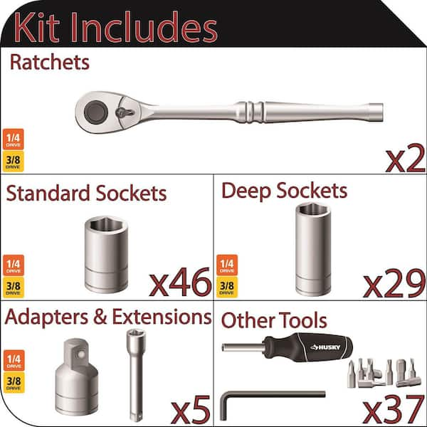 Mechanics Tool Set (119-Piece)