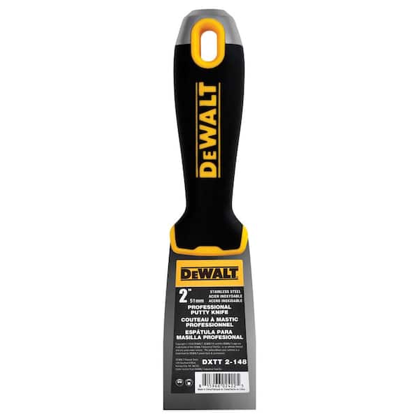 DEWALT 9-in-1 Carbon Steel Putty Knife - Black Plastic