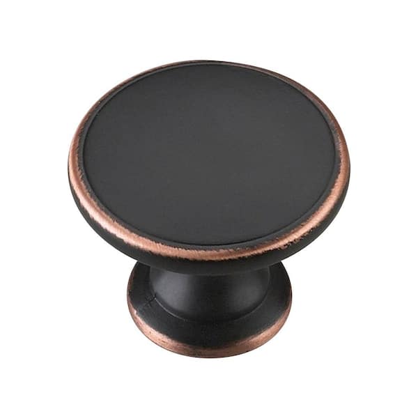 Richelieu Hardware Marseille Collection 1-3/4 in. (45 mm) Brushed Oil-Rubbed Bronze Transitional Cabinet Knob