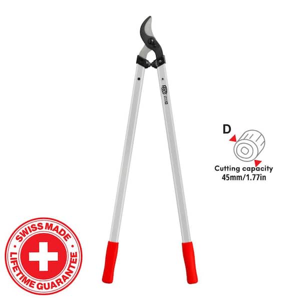 FELCO F221-90 36 in. L Reach Lopper, High Carbon Steel Straight Cutting Head, Light-Weight I-Beam Handles