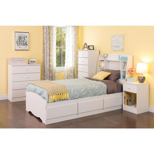 WHFT-0401-1 NEW Prepac Astrid Twin Headboard  White 