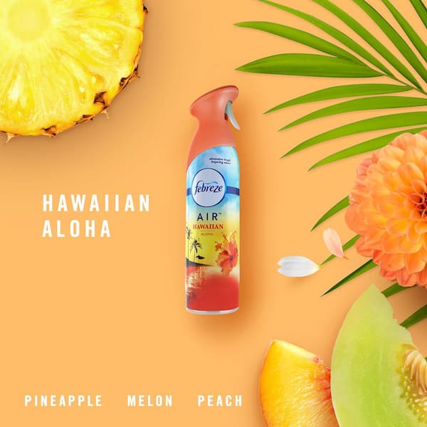 Febreze Air Freshener Spray Hawaiian Aloha Scent 8.8 Oz - Office Depot