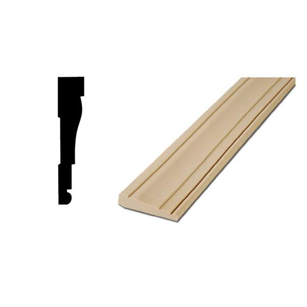 Flexgrain FLX 445 11/16 in. x 3-1/4 in. x 48 in. Composite Flex Preformed Casing Moulding