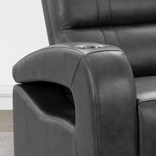 altino leather power recliner