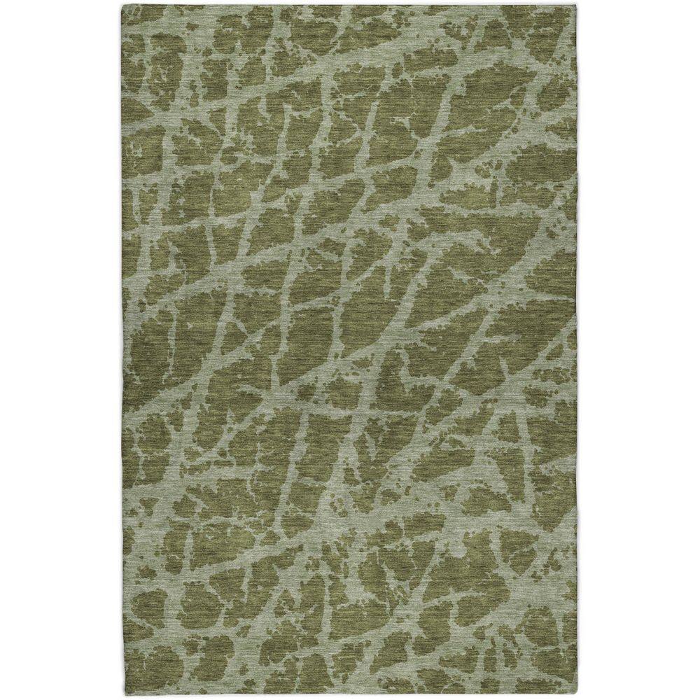 Dream Shag Premium Machine Washable Abstract ADS501 Olive 9 ft. x 12 ft. Area Rug price history on PriceWatchPro