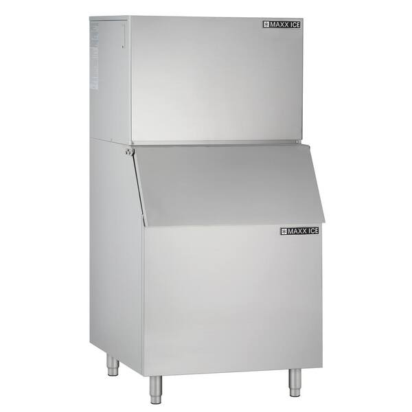 Teamson Kids 250 lbs. Freestanding Self-Contained Ice Maker in Stainless  Steel MIM250R - The Home Depot