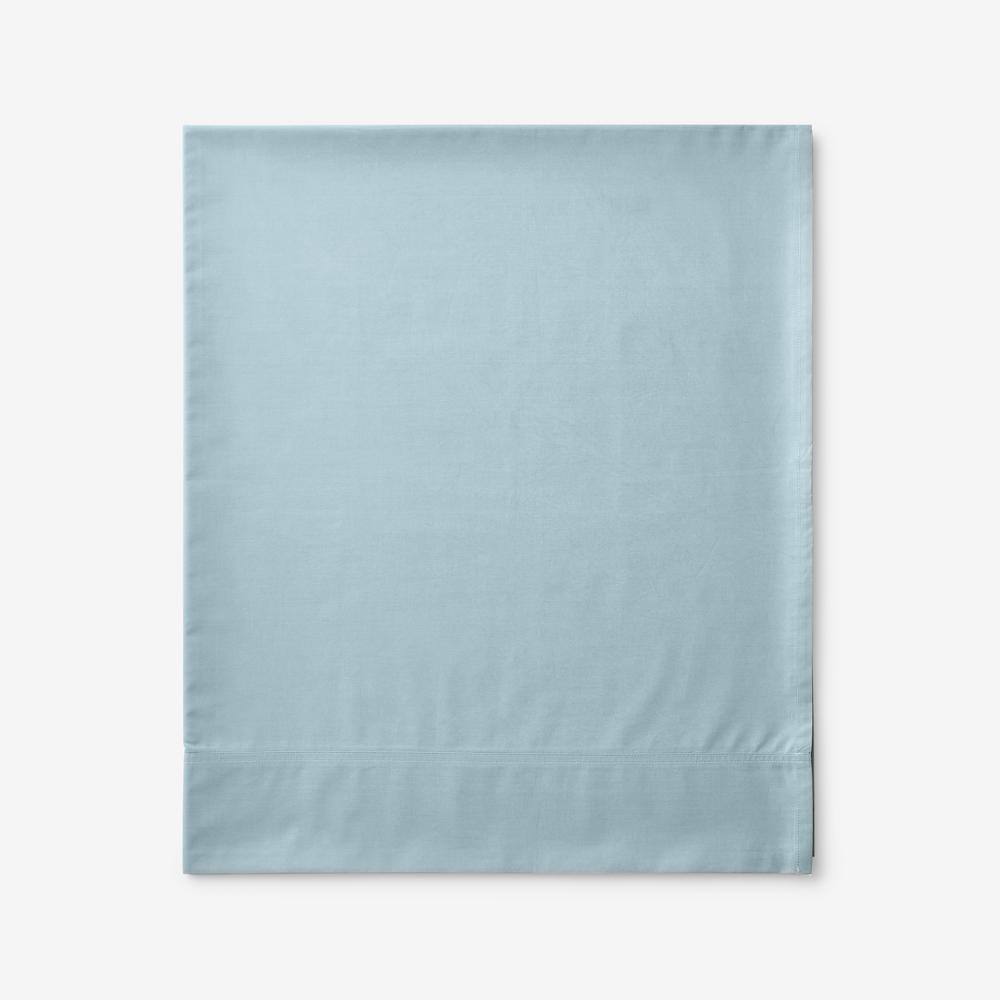 Legends Hotel Supima Slate Blue Cotton Percale Queen Flat Sheet price history on PriceWatchPro
