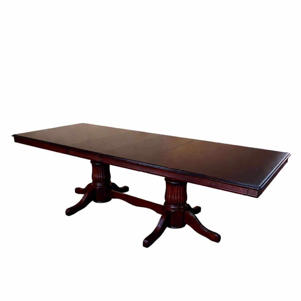 Oakland Living Traditional 118 Inch Rectangular Extendable Dining