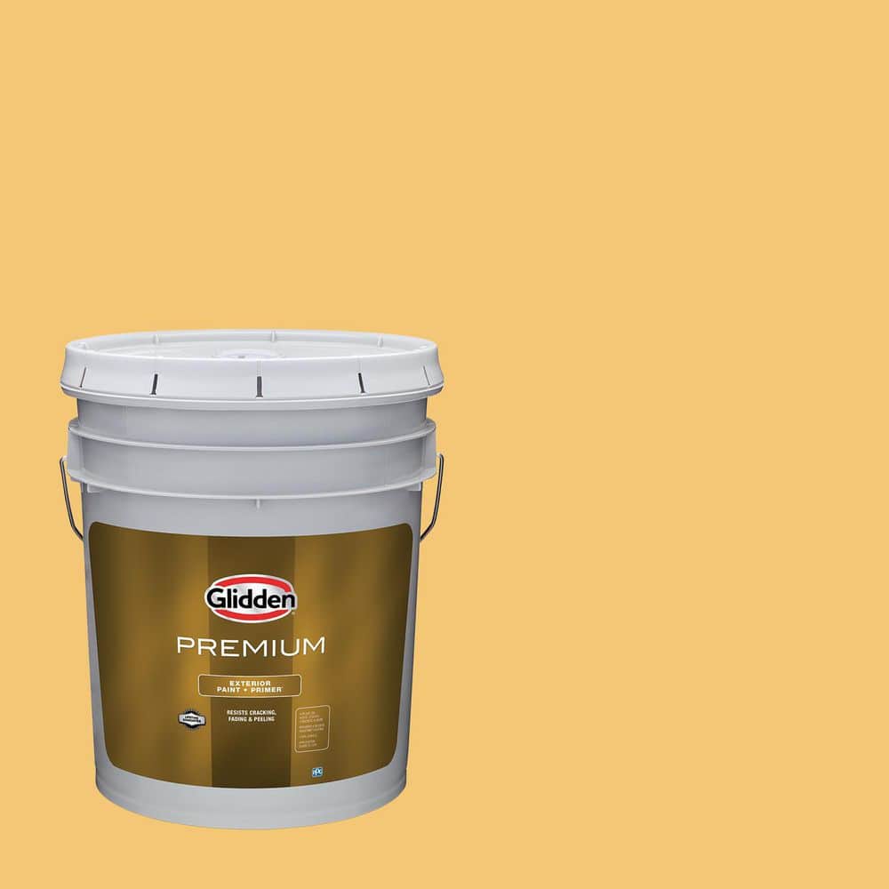 5 gal. PPG1209-4 Yukon Gold Flat Exterior Latex Paint price history on PriceWatchPro