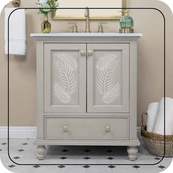 1 qt. #PPU24-10 Downtown Gray Interior Chalk Decorative Paint