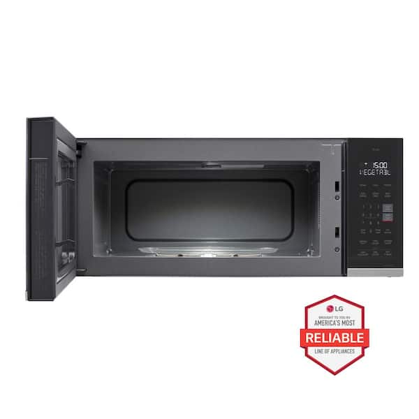 1.3 cu. ft. 30 in. W Low Profile Over the Range Microwave Oven with EasyClean in PrintProof Stainless Steel 1000- Watt