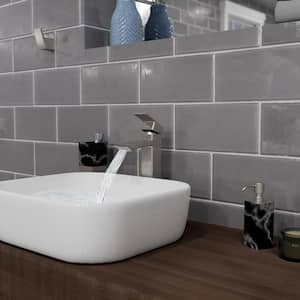 Kenzo Single-Handle Vessel Bathroom Faucet in Brushed Nickel