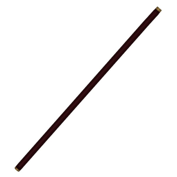 1/2 in. x 24 in. Brass Pipe Nipple in Oil Rubbed Bronze