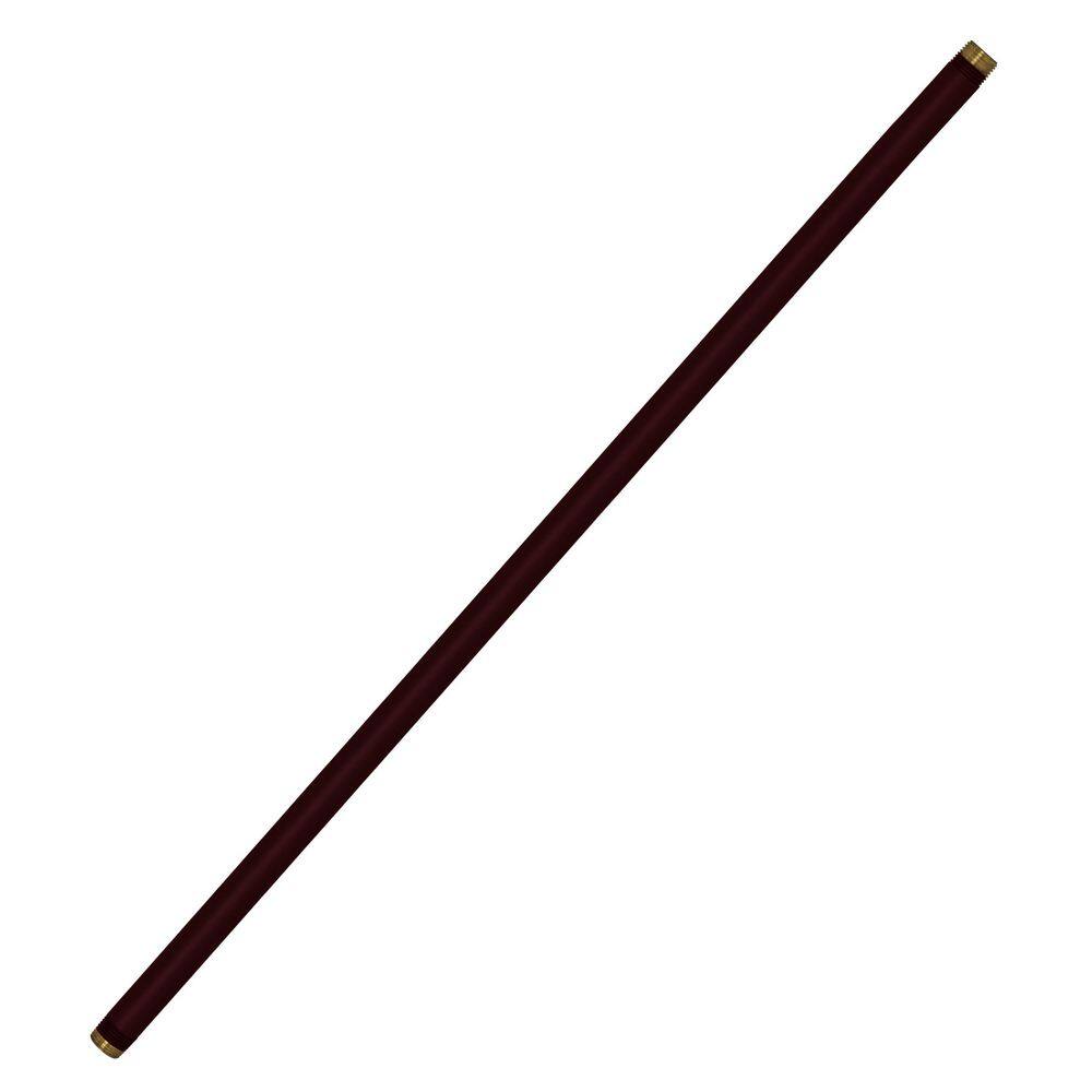1/2 in. x 24 in. Brass Pipe Nipple in Oil Rubbed Bronze price history on PriceWatchPro