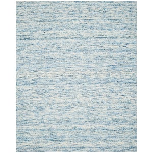 Himalaya Blue 8 ft. x 10 ft. Speckled Gradient Area Rug