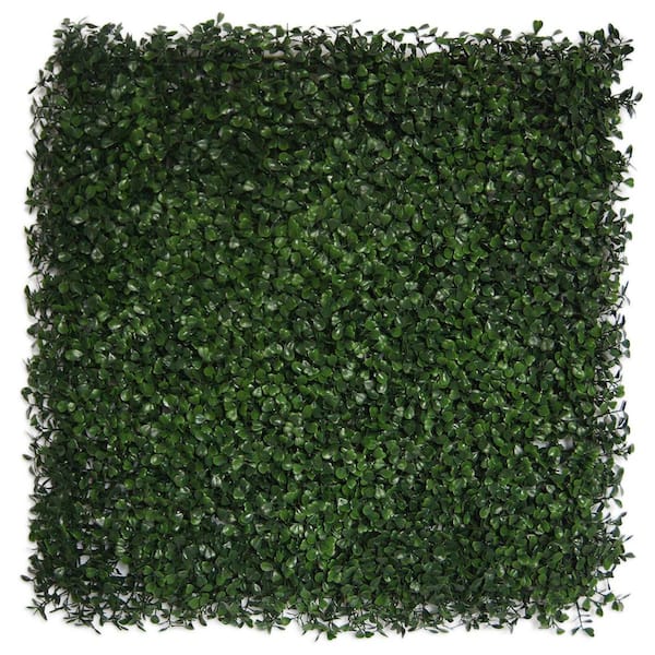 Green Smart Dekor 20 in. x 20 in. Artificial Ficus Wall Panels (Set of 4)
